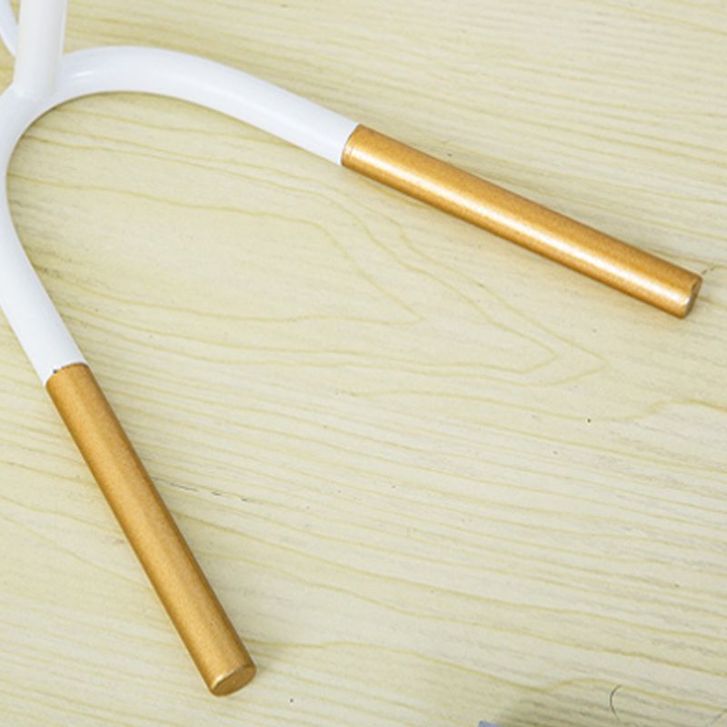 Lámparas de mesa de metal 1 lámparas de escritorio contemporáneas ligeras para la sala de estudio