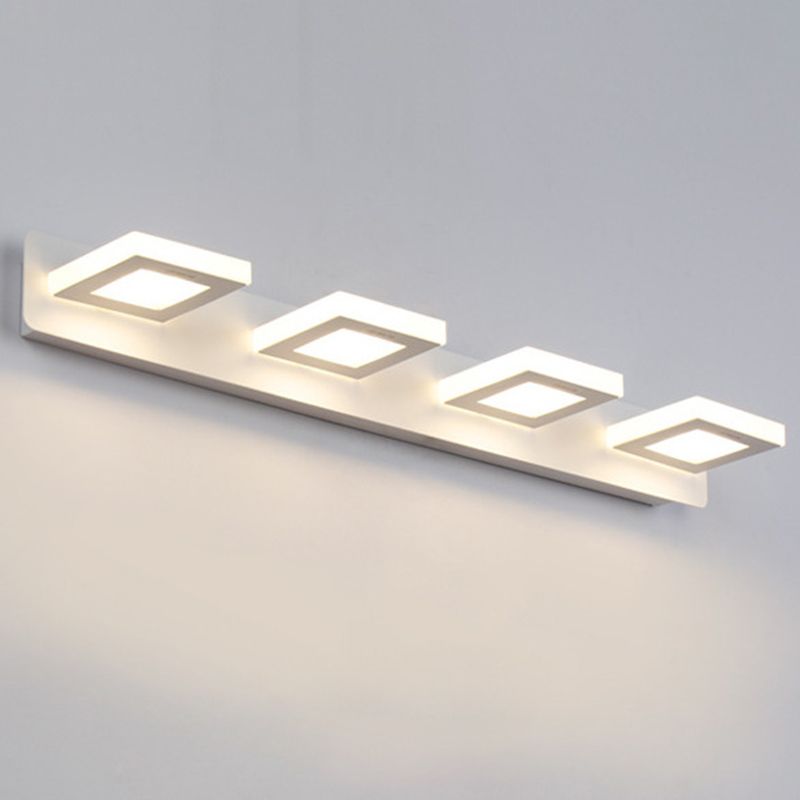 Moderne mode -ijdelheid verlichtingsarmatuur verstelbare hoofdliggers van kop LED -wandverlichtingsideeën voor badkamer