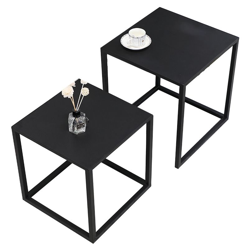 Frame 2 Nesting Coffee Table Mid-Century Metal Square Cocktail Table