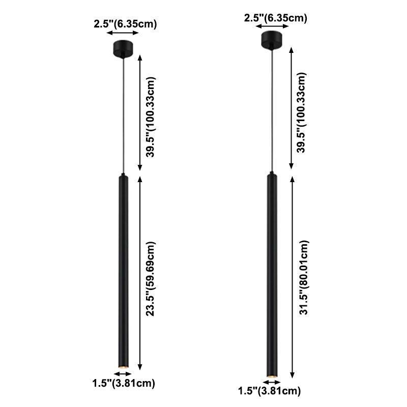 Luminaires de pendentif linéaire moderne suspension à la suspension à la LED moderne avec une nuance en cristal transparent