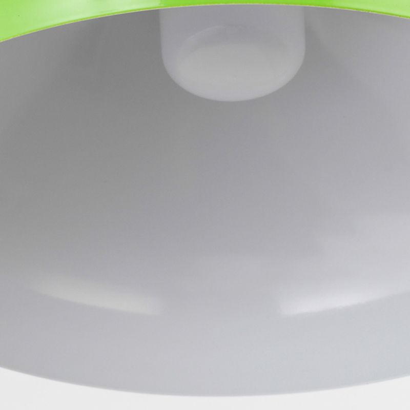Macaron Matel hängend hängendes Licht, nordischer Tränenschatten 1-Licht-Anhängerbeleuchtung