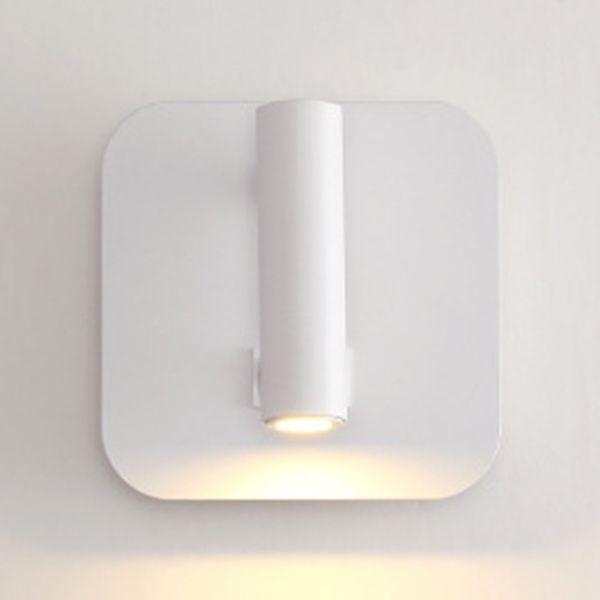 Eigentijdse metalen wand sconce led wand gemonteerd licht voor studieruimte bed