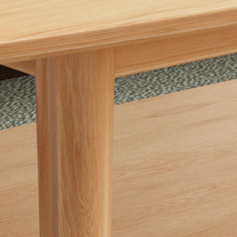 North European Wooden Coffee Table Rectangle 4 Legs 1 Coffee Table