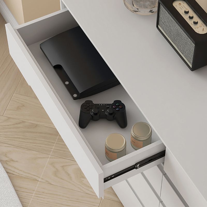 Modern Horizontal Storage Chest with 8 Soft-Close Drawers for Home