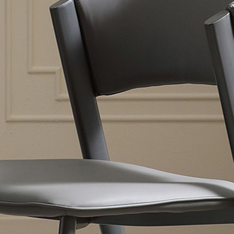 Contemporary Kitchen Dining Chairs Open Back Dining Side Chair