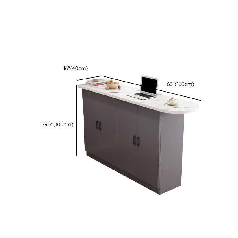 Contemporary Style Specialty Wood Bar Height Pub Table for Living Room