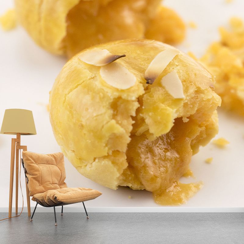 Minimalism Dessert Mural Photography Wall Covering for Dessert Shop Baking Shop