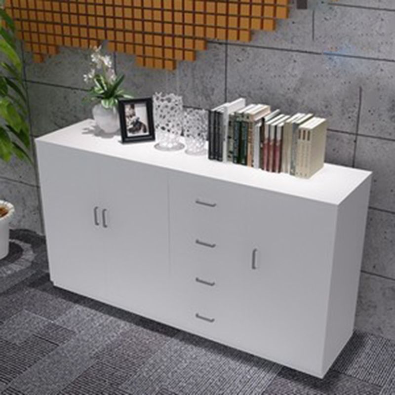 Wood Filing Cabinet Contemporary Cabinet with Storage for Home or Office