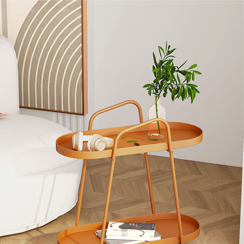 Scandinavian Metal Geometric Bookcase Shelves Included Bookshelf,25" H x 11" W