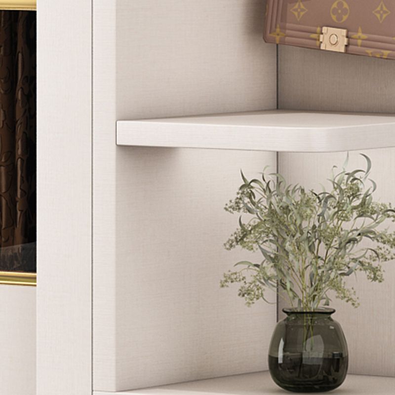 Modern Style Wardrobe Cabinet Glass Wardrobe Closet for Home