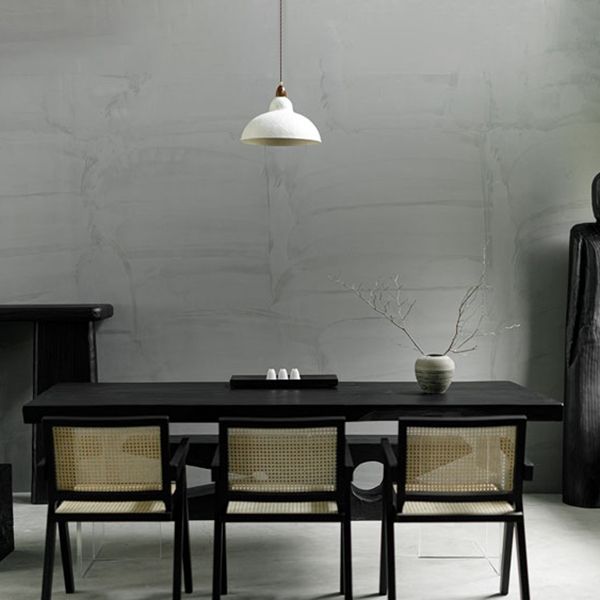 Pine Solid Wood Dining Room Collection Modern Rectangle with Acrylic Double Pedestal Table