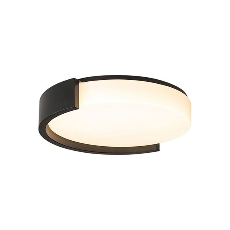 Runde Acryl Deckenbeleuchtung Einfachheit LED Flush-Montage Licht-Leuchte für Schlafzimmer