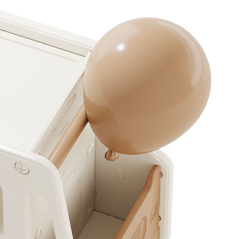 Contemporary Plastic Automobile Theme Kids Bedside Table with Cabinet