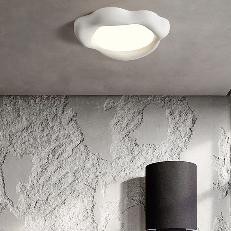 Resin and Acrylic Ceiling Flush Contemporary LED Flush Mount