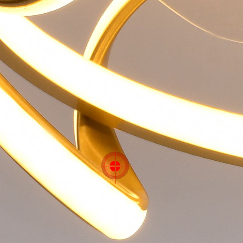 Moderne Deckenventilator Leiche LED Deckenhalterung mit Metall für Schlafzimmer