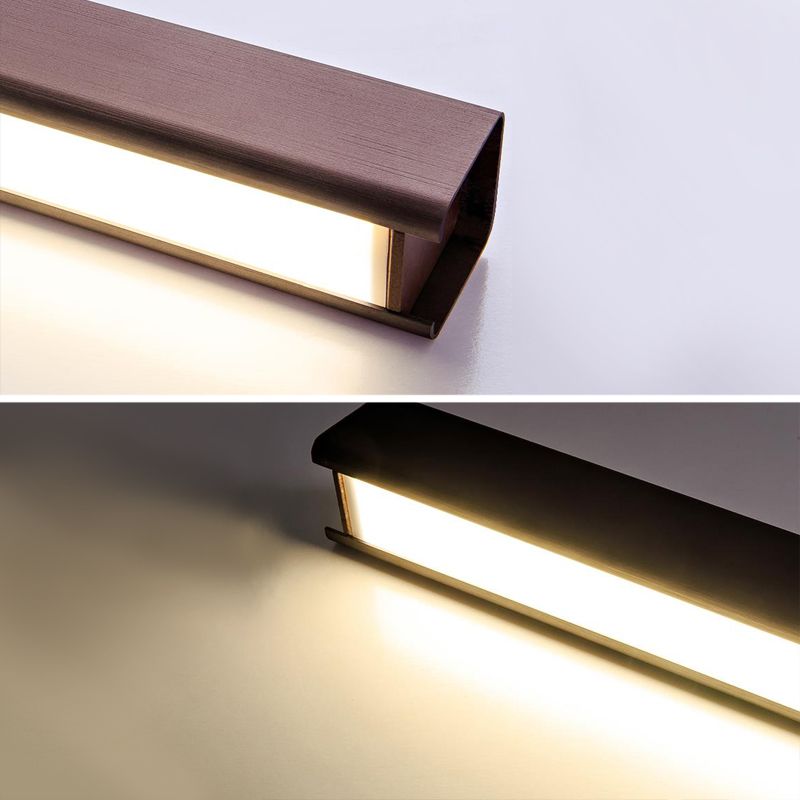 Linear Wood Island Light Fixture Modern Ceiling Pendant Light for Dining Room