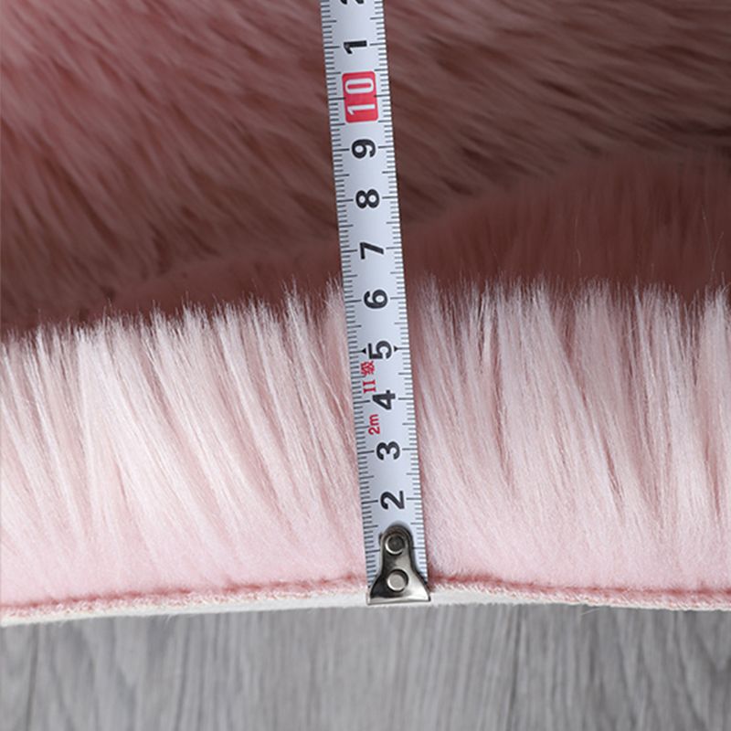 Tapis en peluche moderne blanc, couleur unie, en Polyester, résistant aux taches, pour la décoration de la maison