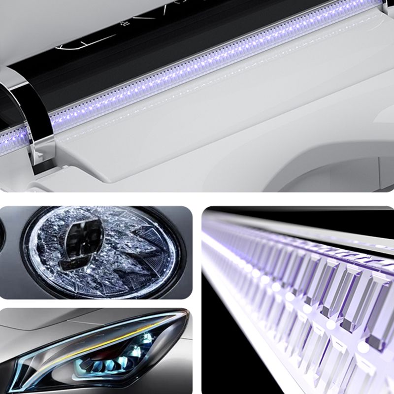 Modern Smart Enabled Wall Mounted Bidet Elongated All-In-One Smart Toilet