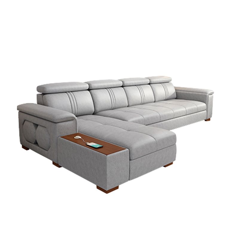 Silve Faux Leather High Back Pillow Top Arm Sofa/Sectional with Stain-Resistant
