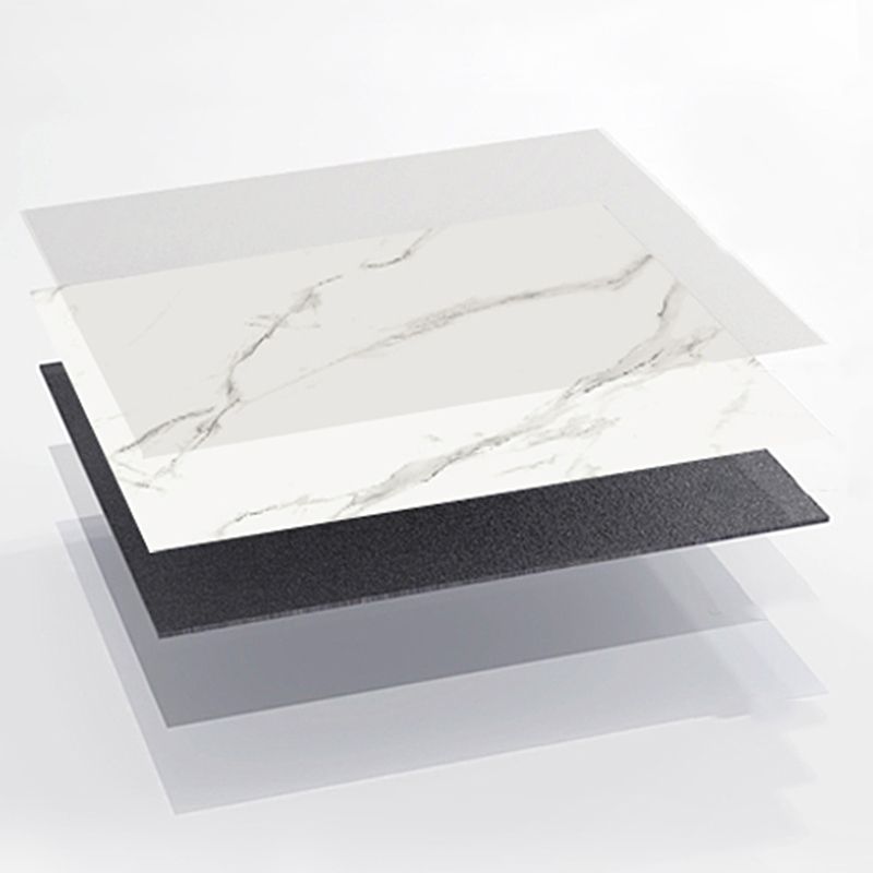 PVC Flooring Peel & Stick Stone Design Square Vinyl Flooring for Living Room