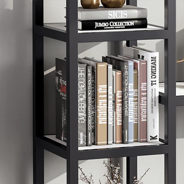 Luxury Floor Wine Bottle Holder Metal Bottle Rack with Shelf