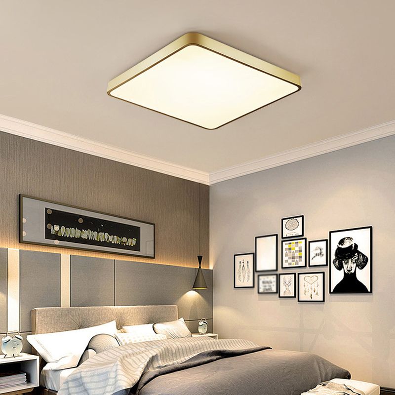 Moderne Unterputz-Deckenleuchten, Deckenleuchte aus Acryl