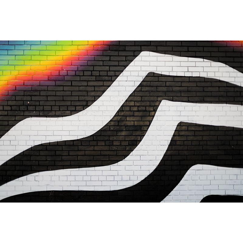 Wallpaper Photography Stain Resistant Brick Texture Living Room Wall Mural