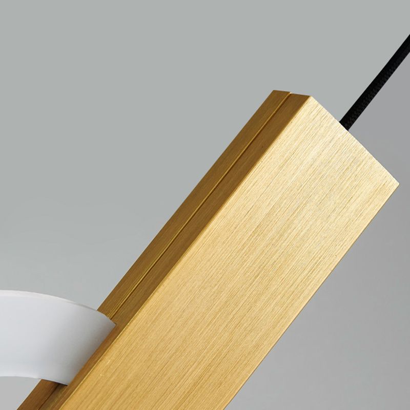 Circle Shape Metal Pendant Lights Modern Style Hanging Lamps