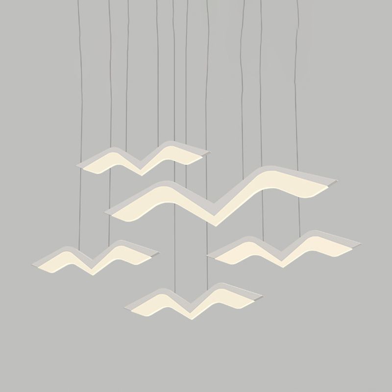 Pendentif en forme de mouette