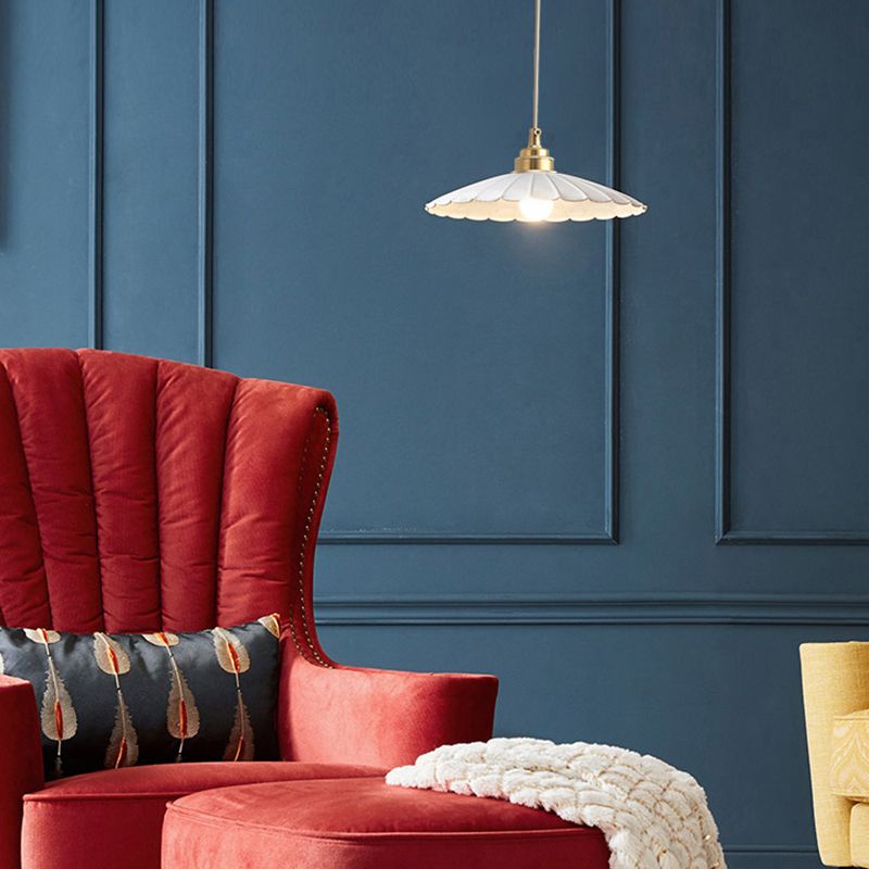 1 Bulb Hilling Apparecchiatura di illuminazione a sospensione industriale lampada a soffitto in metallo in metallo nero/bianco