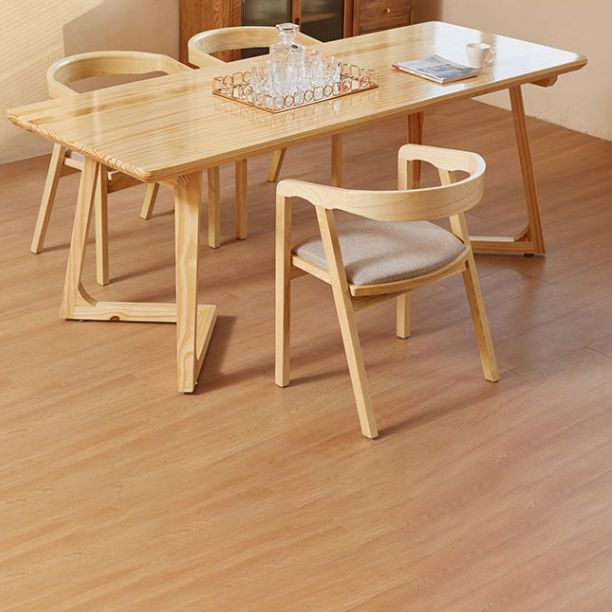 Modern Rectangle Wood Dining Table 1/2/4/5 Pieces Dining Set for Dining Room