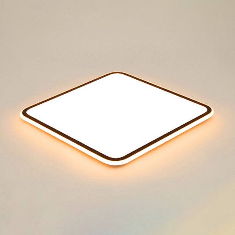 Luces LED modernas absorbentes de techo, luces incorporadas geométricas simples de la Sala de estar, luces incorporadas