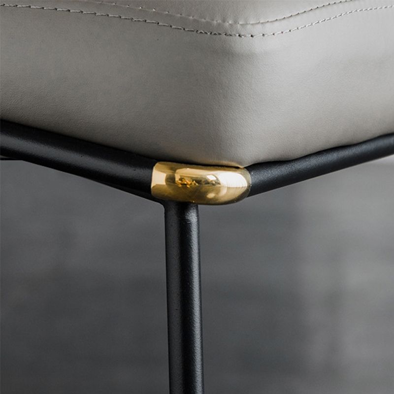 20.08" Wide Industrial Style Single Sofa Chair Pillow Back Armless Chair