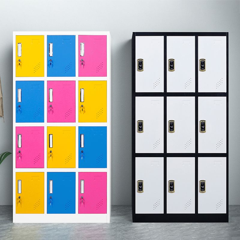 Metal Contemporary Cabinet for Home Matte Finish Storage Cabinet