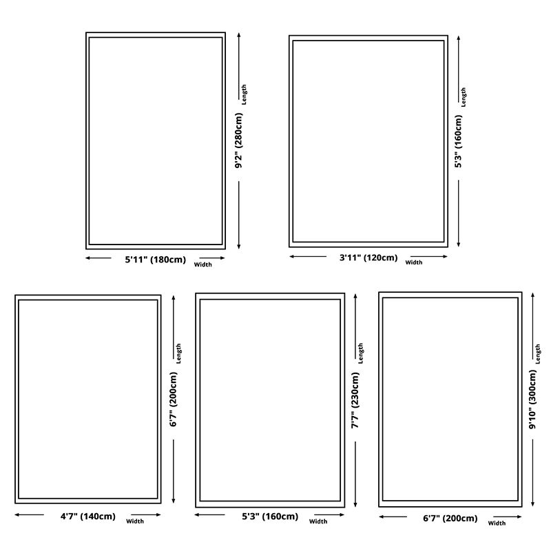 Grey Tone Modern Area Carpet Polyester Mottled Effect Indoor Rug Anti-Slip Backing Carpet for Living Room