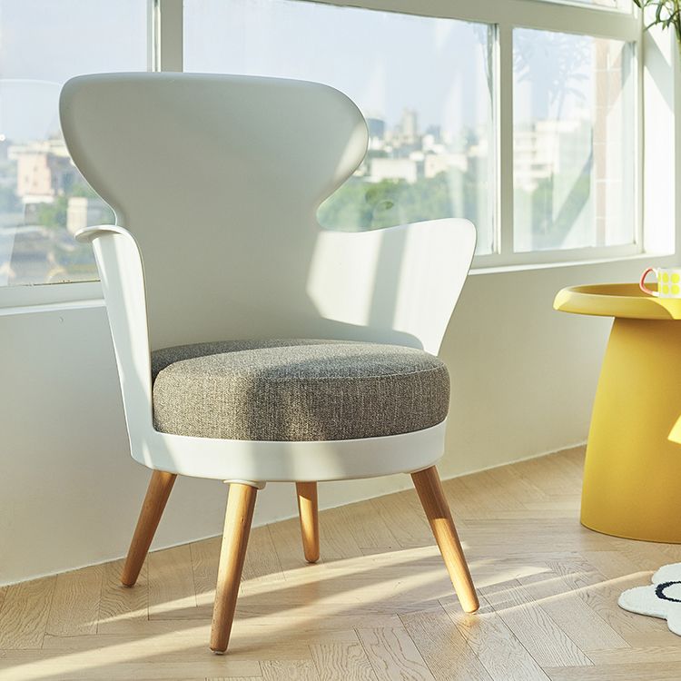 Modern Design Upholstered Dining Chairs Solid Back Chair for Home