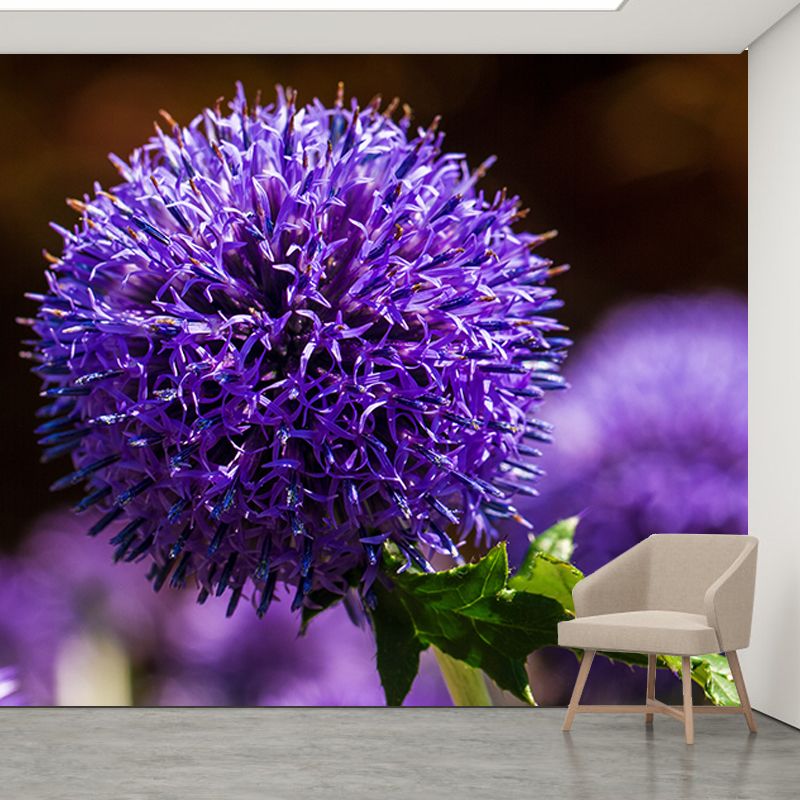 Various Plants Wall Decor Personalized Size Mural for Sititng Room, Waterproofing