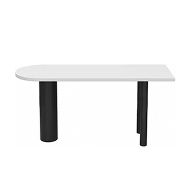 Specialty Solid Wood Bar Table with 3 Legs Contemporary Pub Table for Home