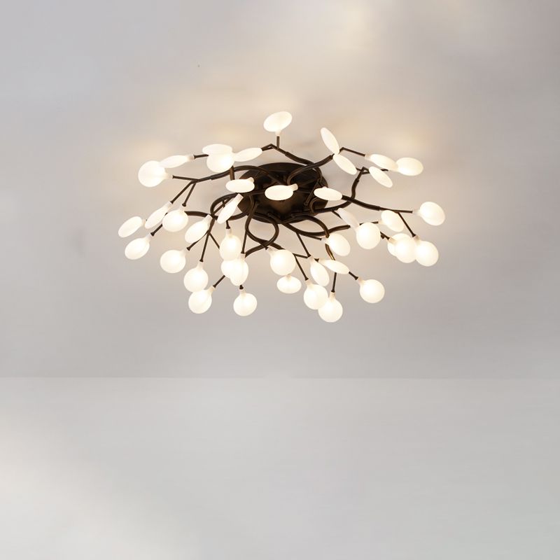 Firefly Flush Ceiling Light Contemporary Metal Wohnzimmer LED Flush Mount Beleuchtung