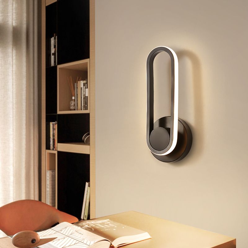 Rotatable Simplicity Wandleuchte LED -Leuchten mit Silikonschatten für Schlafzimmer