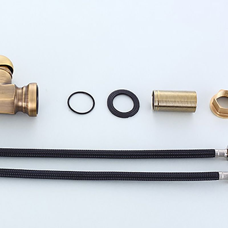 Traditional Kitchen Faucet Solid Brass High Arc Standard Kitchen Faucets Single Handle