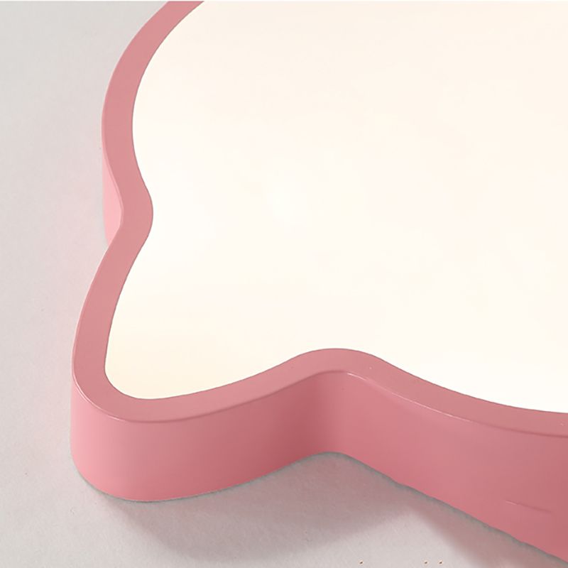 Simple Style Lovely Ceiling Lights Aluminum Kid's Room LED Flush-mount Lamp