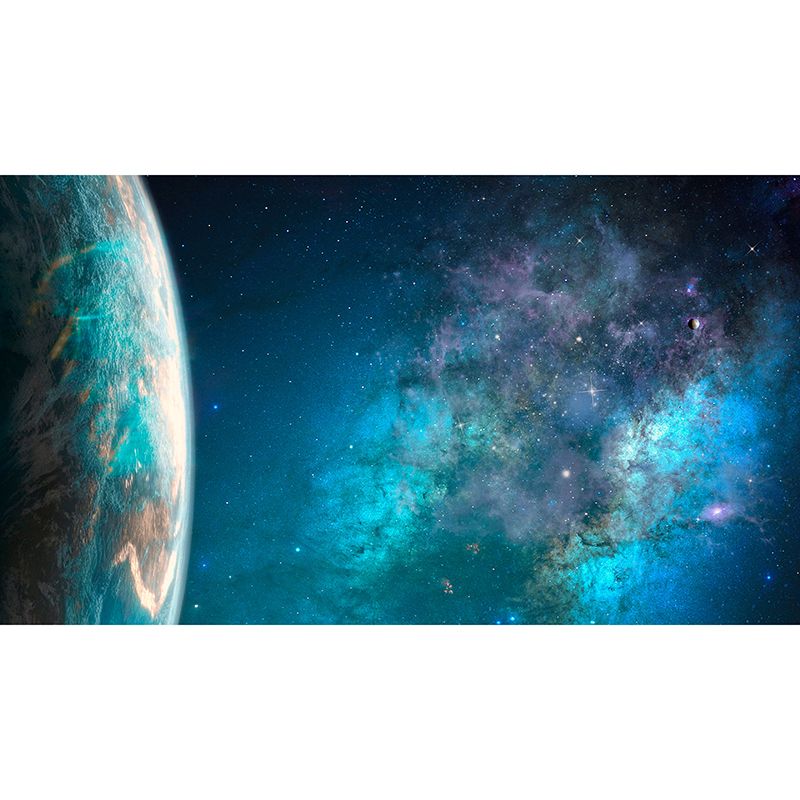 Washable Stain Resistant Mural Wallpaper Universe Indoor Wall Mural