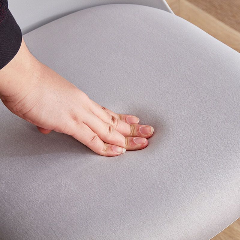 Upholstered Dining Chair Modern Style Plastic Side Chair for Dining Room