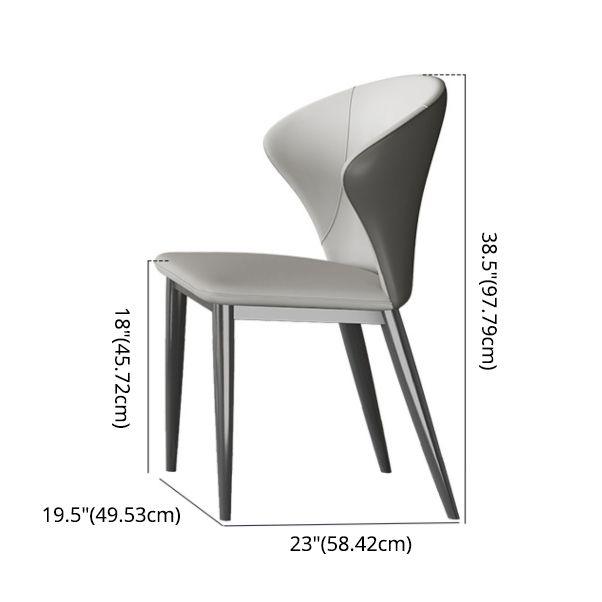 Modern Sintered Stone Dining Table Rectangular Dining Table Set with Metal Base