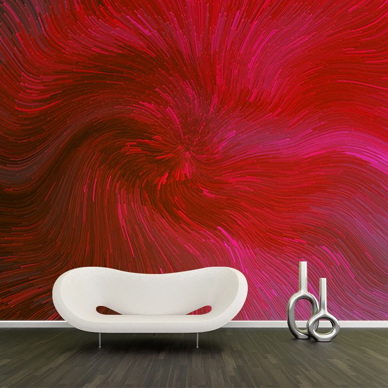 Customized Color Abstract Wall Mural Mildew Resistant Wallpaper for Dining Room