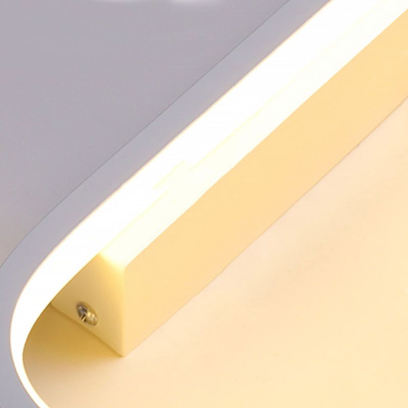 1-Light LED Wall Sconce Light Modern Simple Wall Mount Light for Living Room