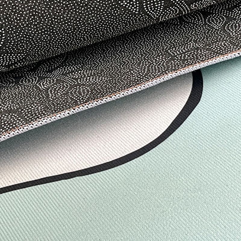 Tapis de zone de motif continu tapis de tapis tapis résistant pour le salon