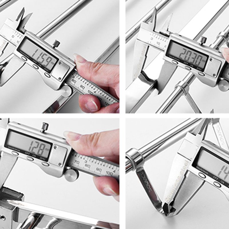 Contemporary Metal Bathroom Accessory As Individual Or As a Set with Paper Holder