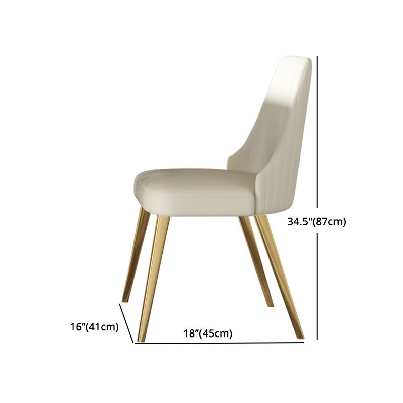 1/4/5/7 Pieces Luxury Dining Set Sintered Stone Dining Furniture with Leather Chairs